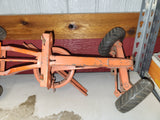 1950'S DOEPKE MODEL HEAVY PRESSED STEEL ROAD GRADER USED Toy (9324-26 ts-a3)