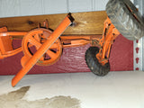 1950'S DOEPKE MODEL HEAVY PRESSED STEEL ROAD GRADER USED Toy (9324-26 ts-a3)