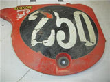 1978-79 CR250 250 ELSINORE HONDA RIGHT Body Side Cover Used WSC-271 (u1-2)