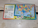 GEOSAFARI GAME OF THE STATES BOARD GAME USED Collectible (9324-2 ts-b4)