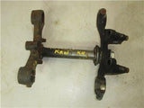 1974-76 KZ400 KAWASAKI UPPER LOWER TRIPLE TREE USED WTREE-2 (Q5-BIN1)