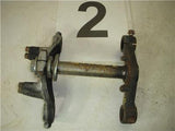 1974-76 KZ400 KAWASAKI UPPER LOWER TRIPLE TREE USED WTREE-2 (Q5-BIN1)