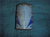 1950'S CHAMPLIN C.M.O. MOTOR OIL VINTAGE EMPTY TIN QUART CAN USED COLLECTIBLE TIN (c58-oil2a)