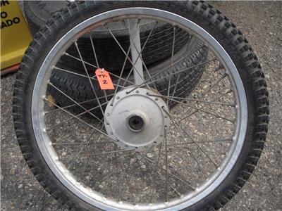 TY250 250 Yamaha TRIALS 250 FRONT RIM WHEEL 21 INCH USED TY-2 (wall)