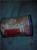 SKELLY TAGOLENE HEAVY DUTY OIL VINTAGE EMPTY TIN QUART CAN USED COLLECTIBLE TIN (c58-oil2c)