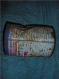 SKELLY TAGOLENE HEAVY DUTY OIL VINTAGE EMPTY TIN QUART CAN USED COLLECTIBLE TIN (c58-oil2c)