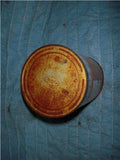 SKELLY MOTOR OIL ORANGE LABEL VINTAGE EMPTY TIN QUART CAN USED COLLECTIBLE TIN (c58-oil2d)