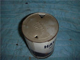 HAVOLINE 20-20 HD TEXACO OIL VINTAGE EMPTY TIN QUART CAN USED COLLECTIBLE TIN (c58-oil2g)