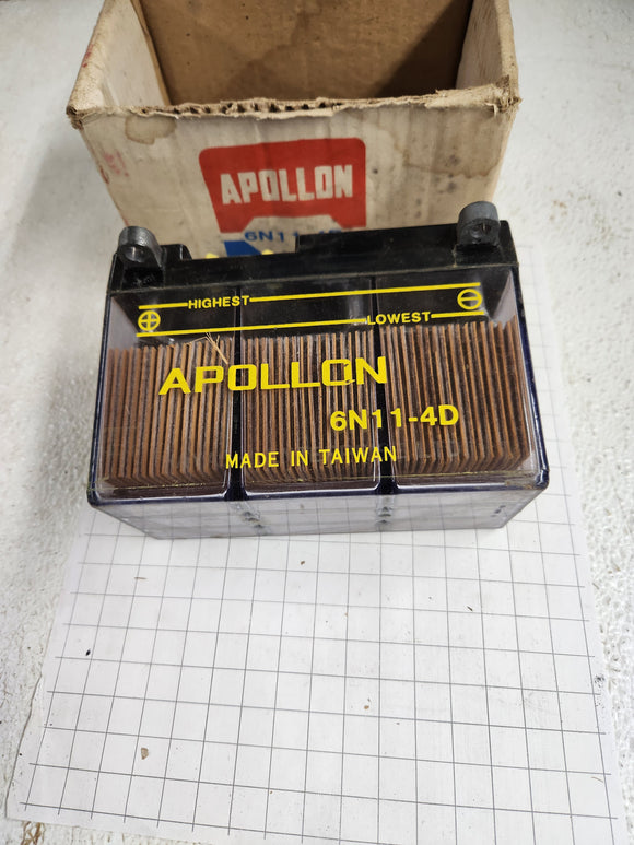 6n11-4d BATTERY HONDA YAMAHA KAWASAKI VINTAGE I-3 (Copy)