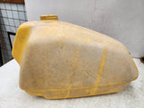 1979-80 Suzuki RM400 RM250 Large Yellow FUEL GAS TANK PLASTIC USED 6126-30 DONN-A6