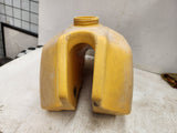 1979-80 Suzuki RM400 RM250 Large Yellow FUEL GAS TANK PLASTIC USED 6126-30 DONN-A6