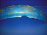 1973 Honda SL350 SL 350 Blue Steel FRONT FENDER Mud Guard USED FF-310 (c1)