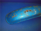 1973 Honda SL350 SL 350 Blue Steel FRONT FENDER Mud Guard USED FF-310 (c1)