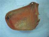 1978-79 CB400T HAWK 400 (413) HONDA LEFT SIDE COVER USED RED SC-311 (L-TOP)