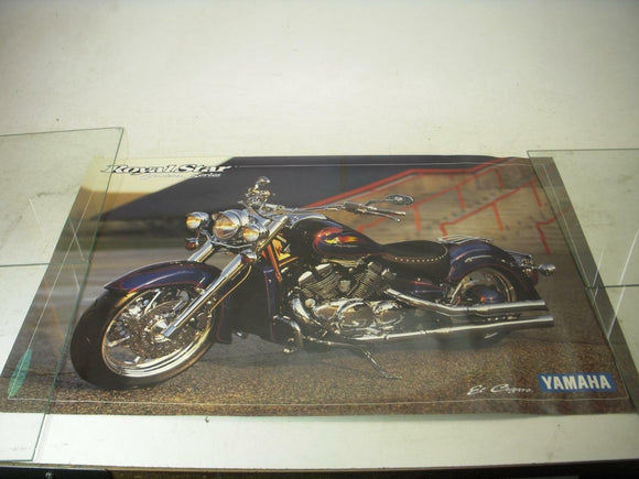 YAMAHA ROYAL STAR CUSTOM SERIES EL CIGARO MOTORCYCLE POSTER USED PO-318 COLLECTIBLE (f17)