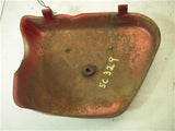 1968-69 CB450 HONDA RED RIGHT SIDE COVER AIR CLEANER USED SC-329 (L-TOP)