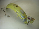 1967-72 AMF HD SPRINT 250 350 REAR FENDER YELLOW TAIL LIGHT HOUSING Used GF-32 (S2)