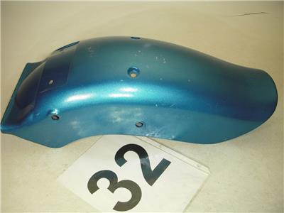 1999-06 VT600 VLX 600 SHADOW HONDA REAR TEAL FENDER KW9 USED 12821-32 (DONN-C2)