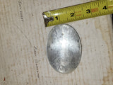 1969 LICENCE MOTORCYCLE TAG VEHICLE TAX 395 ELGIN used Collectible (9324-32 ts-wire2b)