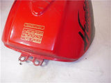 1990-92 CBR1000 1000 HURRICANE HONDA Fuel Gas Tank used RED BLACK WT-338 (DONN A10)