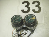 1973 CL350 350 HONDA SPEEDOMETER TACHOMETER GAUGE USED WG-33 (Q4)