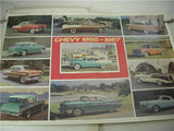 1955-57 CHEVY (1979) AUTO POSTER 38X25 USED PO-33 COLLECTIBLE (f17)