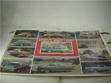 1955-57 CHEVY (1979) AUTO POSTER 38X25 USED PO-33 COLLECTIBLE (f17)