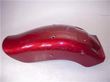 1999-06 VT600 VLX 600 SHADOW HONDA REAR MAROON FENDER KW9 USED 12821-34 (DONN-C2)