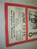 1987 High School Rodeo New Brighton Minnesota POSTER USED 22x14 PO-354 COLLECTIBLE (f17)