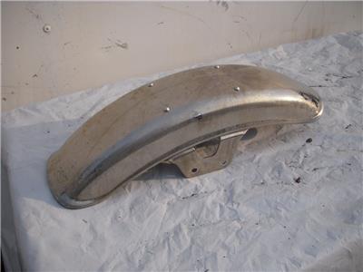 1985-90 EN454 LTD Kawasaki FRONT Fender Mud Guard used FF-357 (C1)