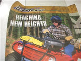 2002 Suzuki Eiger ATV Quad Runner Reaching New Heights POSTER USED 24x36 PO-358 COLLECTIBLE (f17)