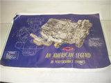 1955 /92 Corvette Chevrolet Small Block American Legend POSTER USED PO-361 COLLECTIBLE (f17)