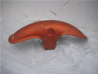 1971 CL175 175 HONDA FRONT Fender Mud Guard used FF-378 (C7)