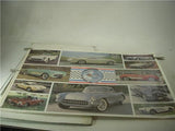 CHEVY CORVETTE AUTO POSTER 38X25 USED PO-37 COLLECTIBLE (f17)