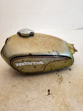 1972 HONDA CL360 CL 360 GREEN GAS FUEL TANK USED OEM 6326-39 W-SHELF