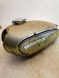 1972 HONDA CL360 CL 360 GREEN GAS FUEL TANK USED OEM 6326-39 W-SHELF