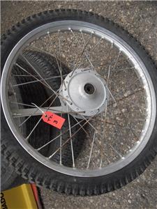 TY250 250 Yamaha TRIALS 250 FRONT RIM WHEEL 21 INCH USED TY-3 (wall)