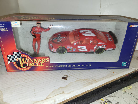 DALE EARNHARDT NASCAR # 3 COCA-COLA DIECAST HASBRO WINNERS CIRCLE NEW Collectible Toy (92424-40 ts-wire1)