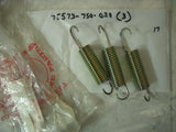 75573-750-030 (3) NOS Honda Lawn Mower Tensioner Spring Model HT3810 (RED125)