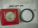 13010-874-000 NOS Honda Piston Ring Set for Generator ES3500 G80 (RED125)