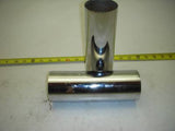 1998-04 LC1500 VL1500 Suzuki Pair (2) Lower Fork Tube Covers Chrome USED K2538-41 (A15-16)