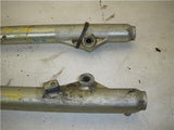 1981 Suzuki PE400 PE 400 TRIPLE TREES WITH FRONT FORK Tubes Legs Used Pair L & R WFork-41 (t5)