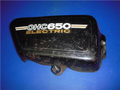 1975 Yamaha XS650 XS 650 RIGHT Side Cover used SC-429 (l-top)