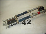 1984 Suzuki DR125 DR 125 FRONT FORK Tubes Legs TRIPLE TREES USED WFork-42 (T5)