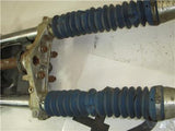 1984 Suzuki DR125 DR 125 FRONT FORK Tubes Legs TRIPLE TREES USED WFork-42 (T5)