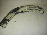 1983 SP100 100 SUZUKI FRONT FENDER PLASTIC WHITE USED WF-42 (V2)