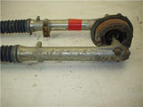 1984 Suzuki DR125 DR 125 FRONT FORK Tubes Legs TRIPLE TREES USED WFork-42 (T5)