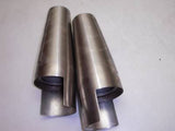 1998-2011 Yamaha XVS650 Vstar Classic L&R upper Fork Covers used K3052-42 (m4-5)