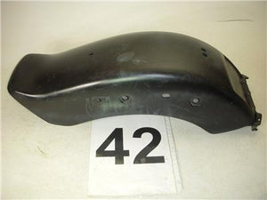 1996-06 XVS650 CUSTOM 650 YAMAHA DULL BLACK REAR FENDER USED 12821-42 (DONN-C2)