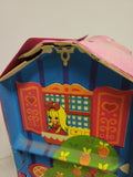 1968 MATTEL LIDDLE KIDDLES 3 STORY TALL 18" DOLL HOUSE USED COLLECTIBLE (M15)